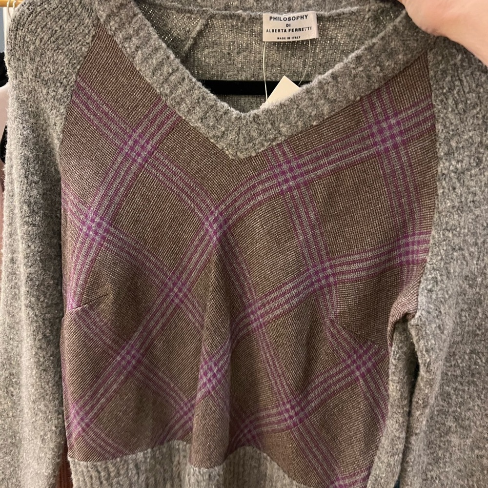 Philosophy di Alberta Ferretti wool vintage sweater for woman